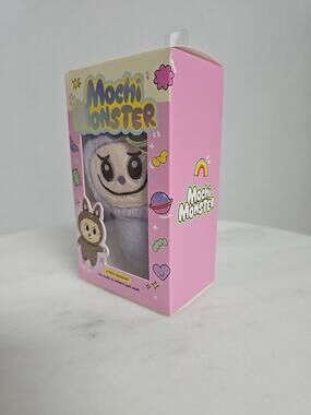 New Mochi Monster Plush Charm Collectible Keychain Purple Monster LiL Obsessed